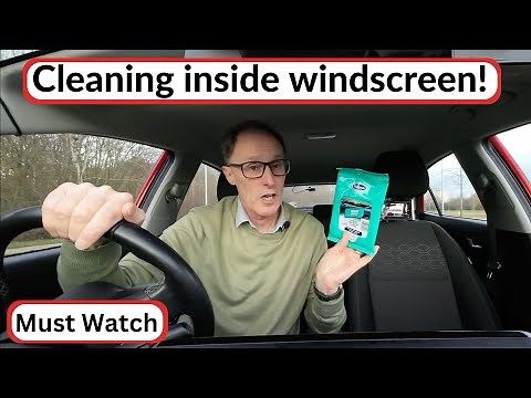 How To Clean The Inside Of Your Car Windows Without Streaks