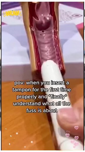 Tampons on TikTok