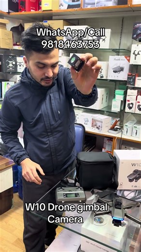 W10 drone camera with camera gimbal