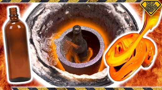 Can You Melt Glass Bottles? What Our Foundry Found