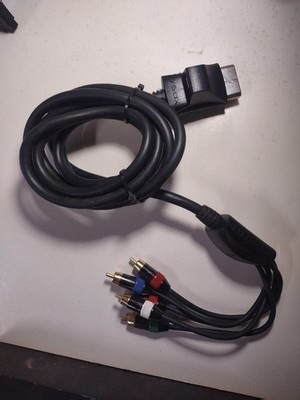Microsoft Xbox Original Component AV Cable HD TV Video Audio Cord Genuine OEM | eBay