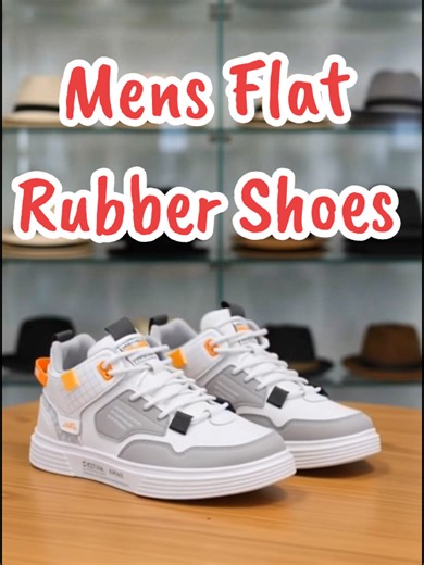 Discover Comfortable Men's Flat Rubber Shoes