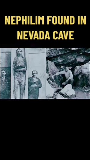 Nephilim found in Nevada Cave.. #anunnaki #niphelim #Enoch #Giants #HiddenTruths #coverup #AncientHistory | Nolasco Menchavez Arche