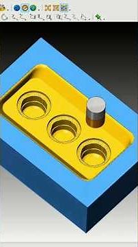 Cimatron's rough volume milling destroys SolidWorks efficiency #cncprogramming #cadcam