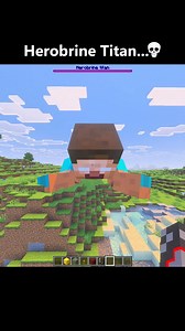 Herobrine Titan #Minecraft #Reels | Highlight Gaming