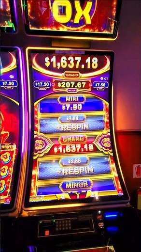 Lucky Ox Slot Machine WINS with a MINI JACKPOT! #slot #casino #shorts