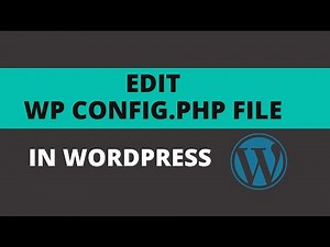 How to Edit wp config.php File in WordPress