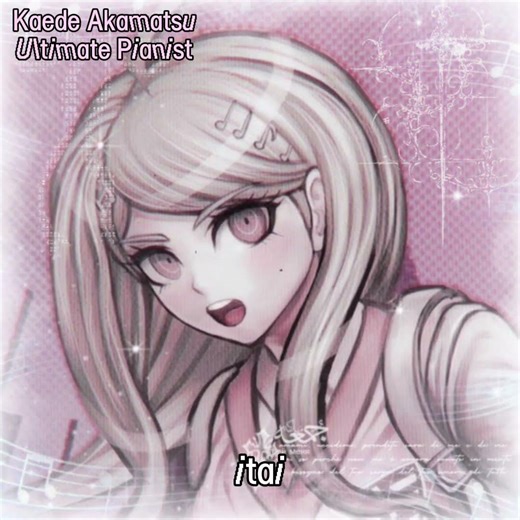 AOIIIII KOIIIII, DAIDAI-IROOOOO!!!! NO HIIIIII!! Ahem... Kaede Akamatsu!