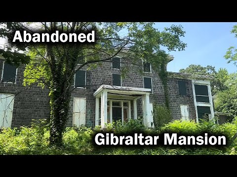 Abandoned Gibraltar Mansion ( Du Pont Family ) Built in 1844 - Delaware