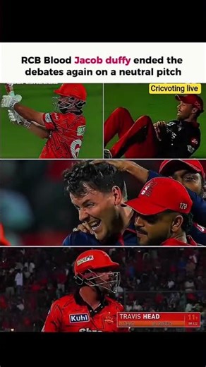 New hazelwood of Rcb #ipl2026 #srhvsrcb #viratkohli #joshhazlewood #jacobduffy