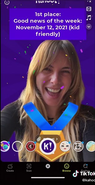 When you share your kahoot win on Snapchat…just me? 🥇 #snapchat #snap