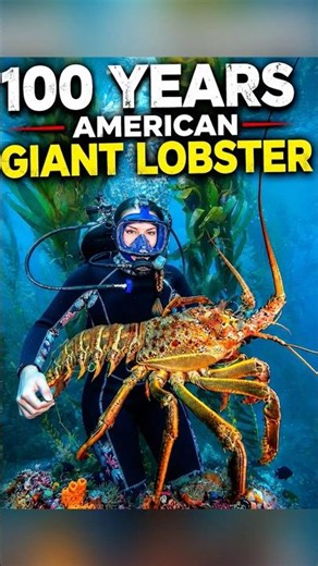 This American Lobster Can Live Over 100 Years! 🦞#shorts