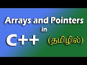 Arrays and Pointers in C++ | Arrays using Pointers | Accessing array elements using Pointers