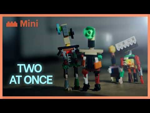 Siren Head & Other Trevor Henderson Monsters | Parallel LEGO Build