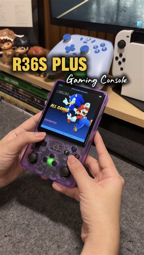 R36S Plus Retro Gaming Console: Relive Classic Games