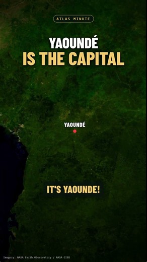 What Is the Capital of Cameroon? Yaoundé or Douala #shorts