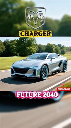 Dodge Charger Evolution: 1966 vs 2040 (Hellcat to Quantum Future) ⚡🚀 #shorts