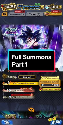 Ultra UI Goku summons part 1 • • • #dragonballlegends #dragonball #dbl #dbz #dbs #dragonballsuper #dragonballz #voice #meme #online #pvp #3vs3 #mobile #game #ios #cards #bandai #anime #animegame #gameplay #summons #ultra #ui #goku #shaft #frieza