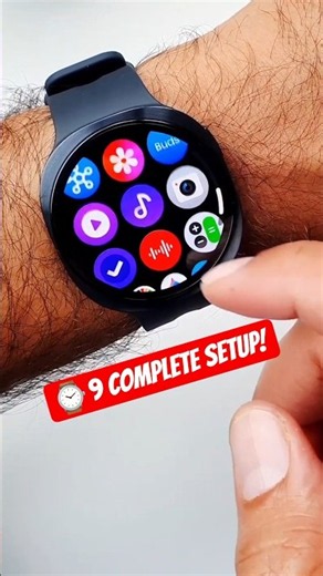 Samsung Galaxy Watch 9 Unboxing & First Setup! ⌚ #shorts