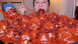 『Cossert』中字 09.26 用勺子吃的泡芙🥄 自制巧克力奶油球 巧克力酱泡芙 巧克力淋酱泡芙✨咀嚼音