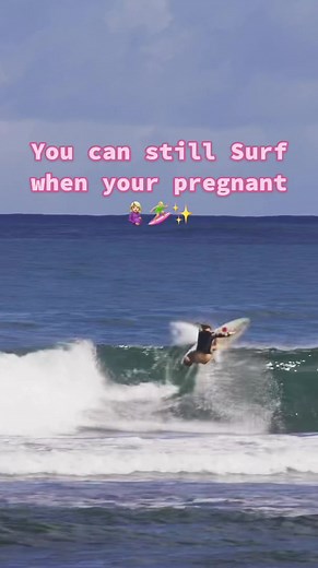 Surfing prego is very common in hawaii 🙂🏄🏼‍♀️@bethanyhamiltonofficial