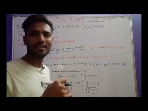 RD Sharma Class 11 Chapter 2(Relation) | All CONCEPT IN ONE VIDEO | 2026-27 | CLASS 11 APPLIED MATHS