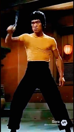 Bruce Lee🐉 is Kung fu master #training #tutorial