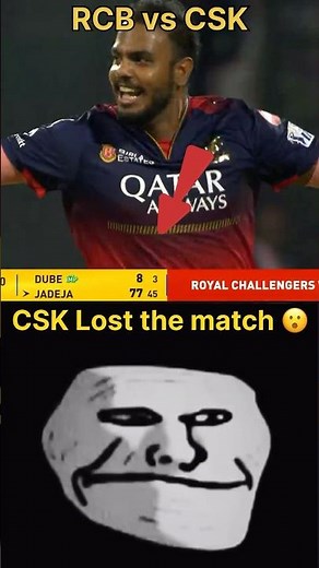 Rcb vs csk highlights 2025 | yesterday match highlights