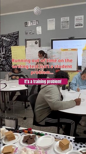 How to teach writing pacing so students finish on time! #teachingstyles #engchat #teachingela