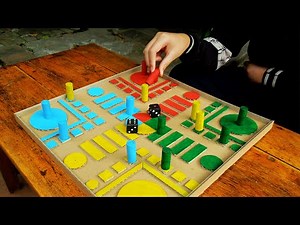 How To Make Parcheesi Game from Cardboard