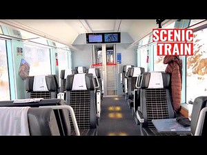 🇨🇭 Snow Train ride in Swiss Alps - St. Moritz to Chur