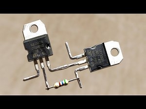 How To Make 12v DC To 220v AC Converter/Inverter Using 13007 & 13009 Transistor