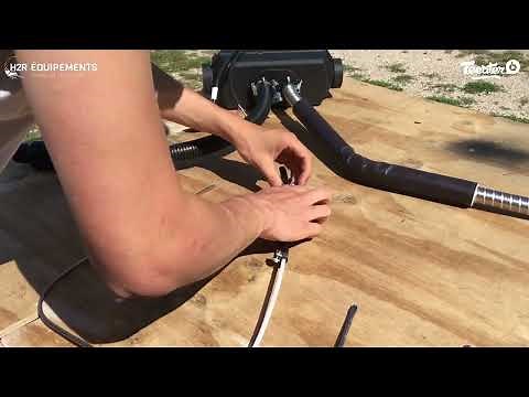 Autoterm Air 2D diesel heater - Assembly and installation on a camper van