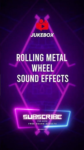 Rolling Metal Wheel Sound Effect! #sounddesign #soundeffects #gaming #soundeffect #soundseffects
