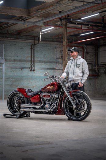 Thunderbike | THUNDERBIKE “SPEEDBORN 140” customized Harley-Davidson #softail #fatboy 🇺🇸 This Harley-Davidson Fat Boy Anniversary was modified by Sohn... | Instagram