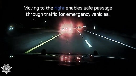 Arizona trooper nearly hits driver who swerves into lane