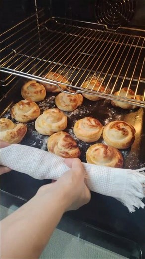 Easy bun recipe for breakfast #homemade #breakfast #baking #buns