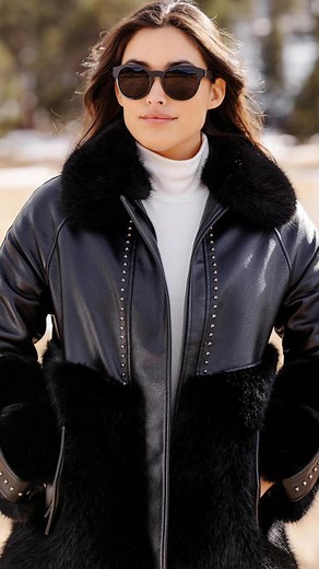 Happy Halloween! 🎃 No tricks, just treats—enjoy 40% off all weekend and cozy up in luxe faux furs. Use code 10HALLOWEEN251 before it’s gone! 🖤 🏷️ faux fur coat, statement coat, classic coat, cozy coat, fall outerwear, fall coat, happy halloween #fabulousfurs #fauxfurcoat #statementcoat #fallstyle #fallouterwear #fallcoat #happyhalloween | Donna Salyers Fabulous-Furs