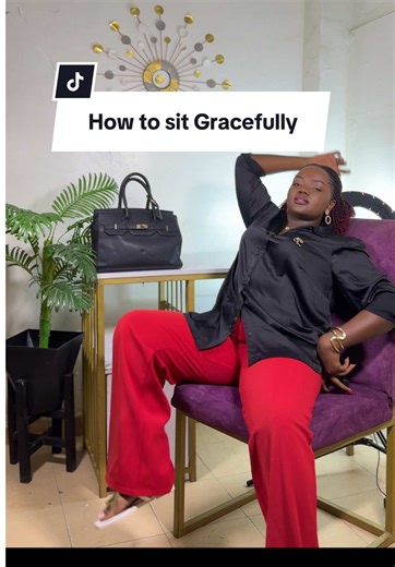 How to Sit Gracefully: Day 2 of Elegance Journey