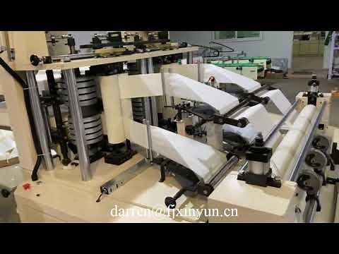 Automatic tissue paper converting machine napkin paper making machine