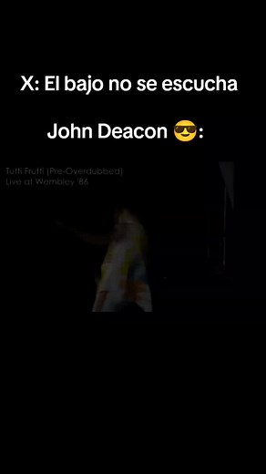 El bajo icónico de John Deacon en Queen