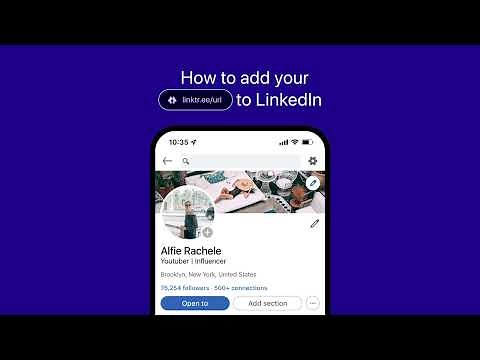 How to Add Your Linktree to LinkedIn | Linktree How-Tos