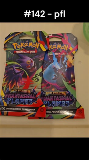 Pokemon packs opening 142- pfl, phantasmal flames