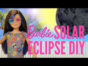 Solar Eclipse 2017 Pinhole Projector DIY | Barbie