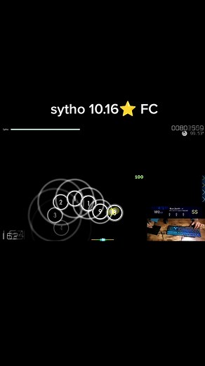 Sytho Achieves 10.16 Star FC in Osu Gameplay