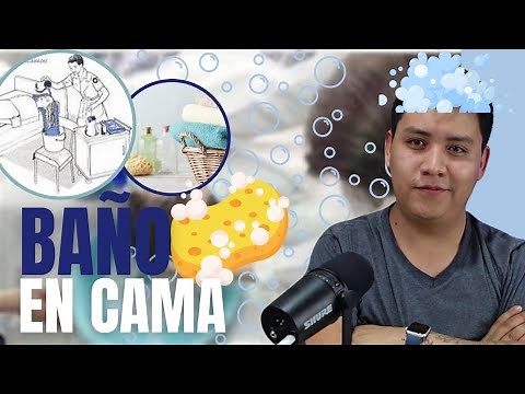 ✅¿Como REALIZAR un BAÑO DE ESPONJA a un paciente? | BAÑO EN CAMA | Enfermeria