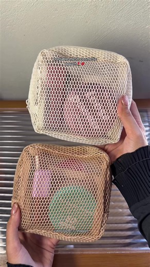 Portable Mesh Cosmetic Organizer for Your Makeup