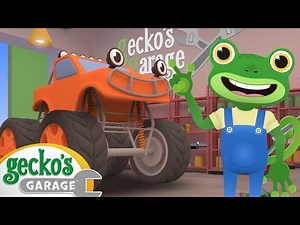 Max The Monster Truck | Classic Gecko's Garage | Trucks For Children | Cartoons For Kids