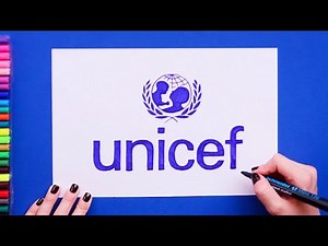 How to draw UNICEF Logo