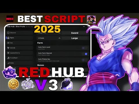 [👹👑] Redz Hub Script | Blox Fruits Auto RIP Event Working New Update 2025 [🌩️]